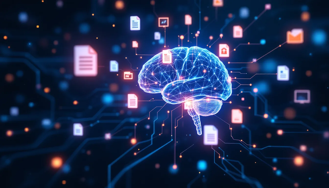 Generative AI copilot connecting to enterprise knowledge sources and documents
