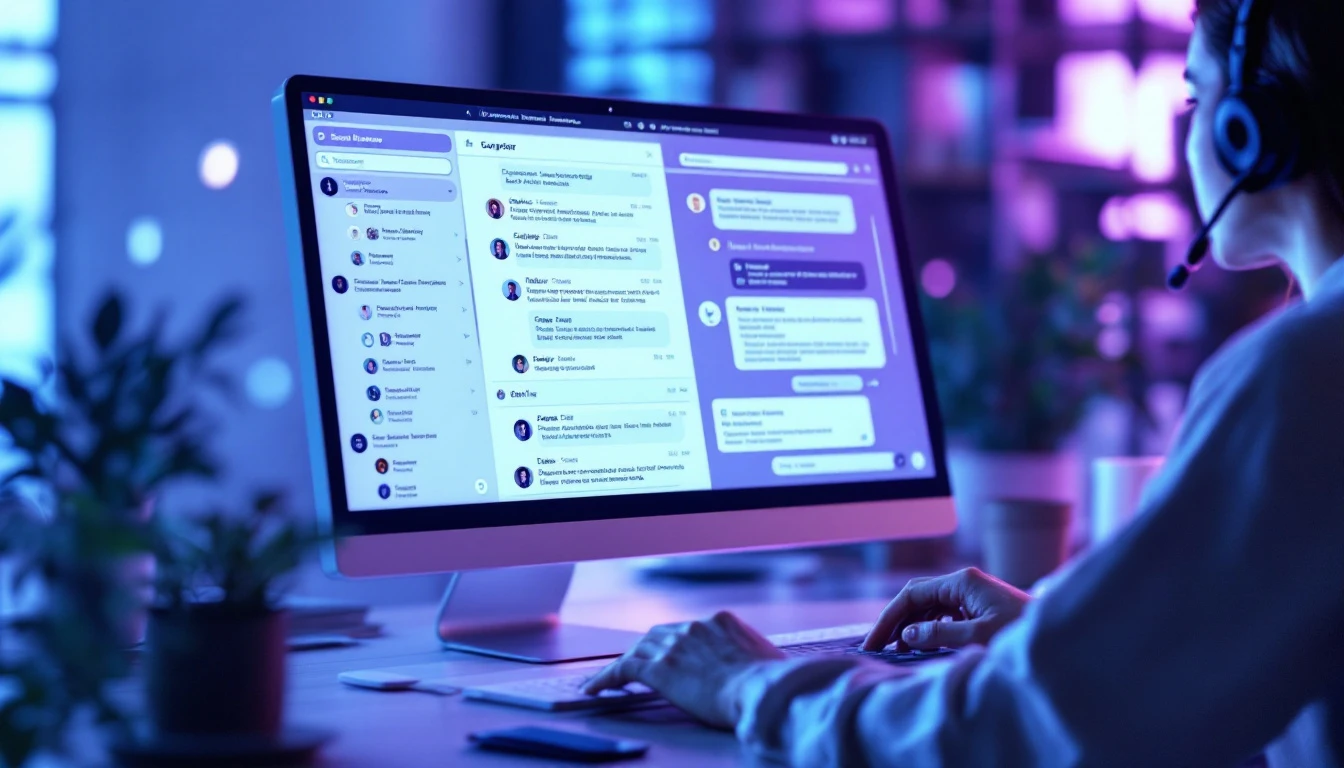 Support agent using omnichannel case management console for Dynamics 365 Customer Service