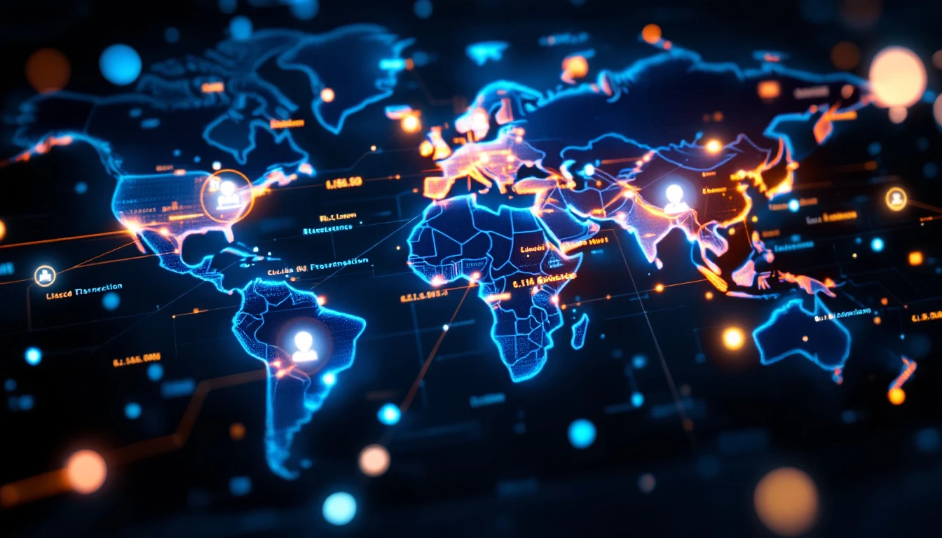Global multi-currency financial operations map in Dynamics 365 Finance