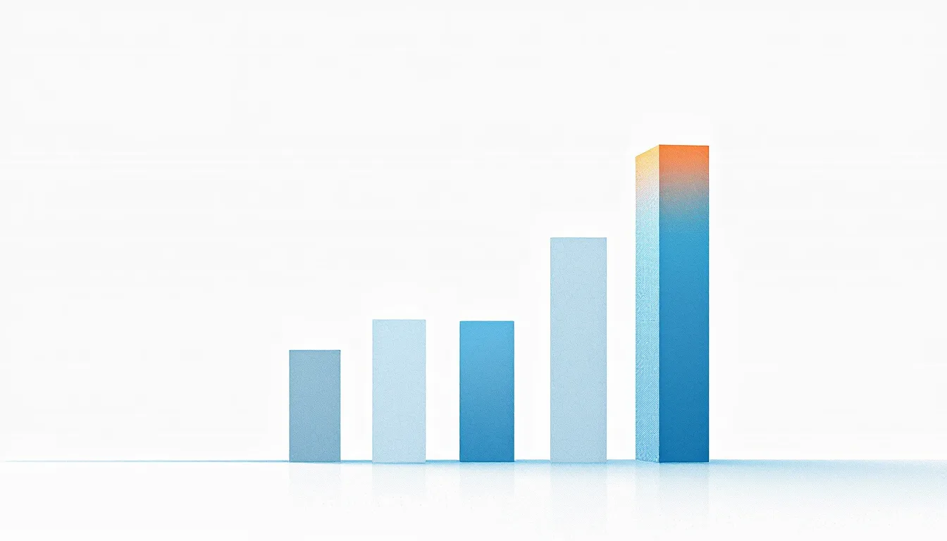 Bar chart of Microsoft Fabric F-SKU pricing tiers from F2 to F64, highlighting the F64 licensing threshold