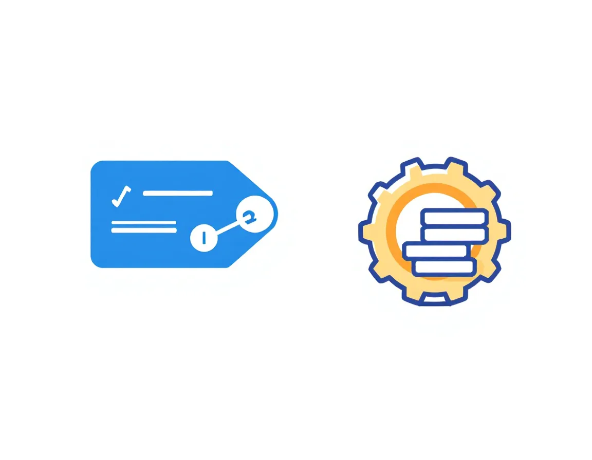 Icons representing Power Apps licensing cost versus custom development cost