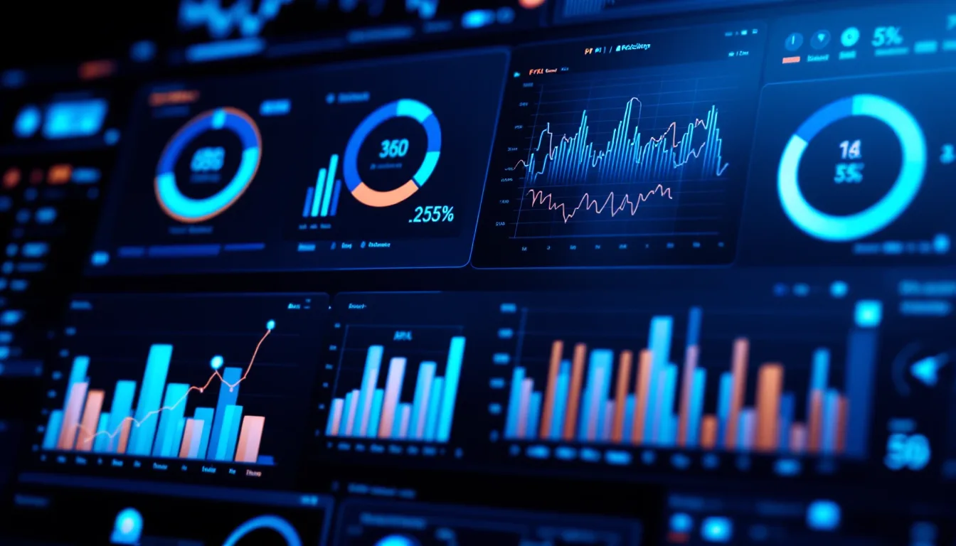 Power Automate workflow analytics dashboard showing efficiency and performance metrics