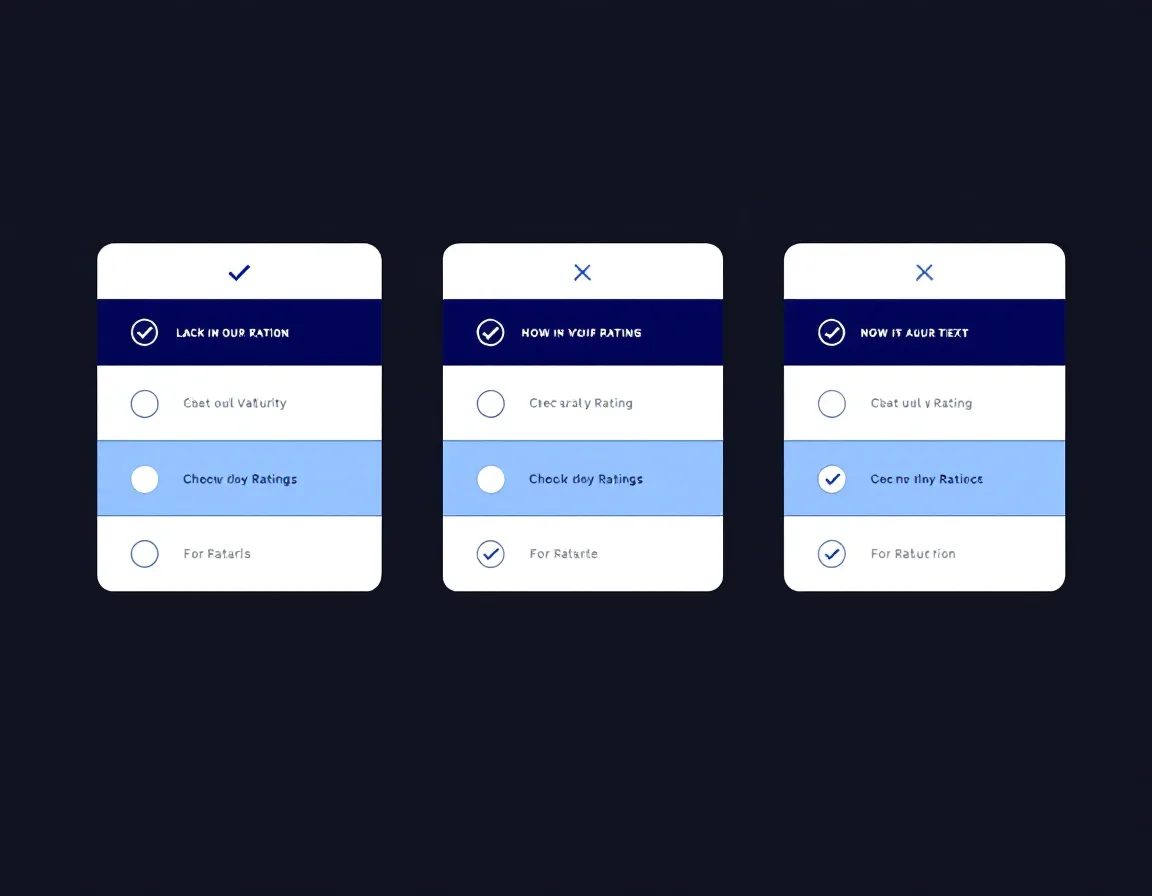 Comparison motif for Power Platform, OutSystems, and Mendix evaluation criteria