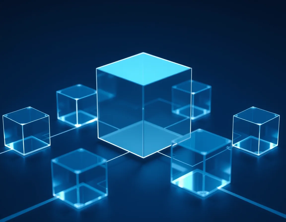 Organization chart of connected legal entity blocks feeding a central shared-services hub