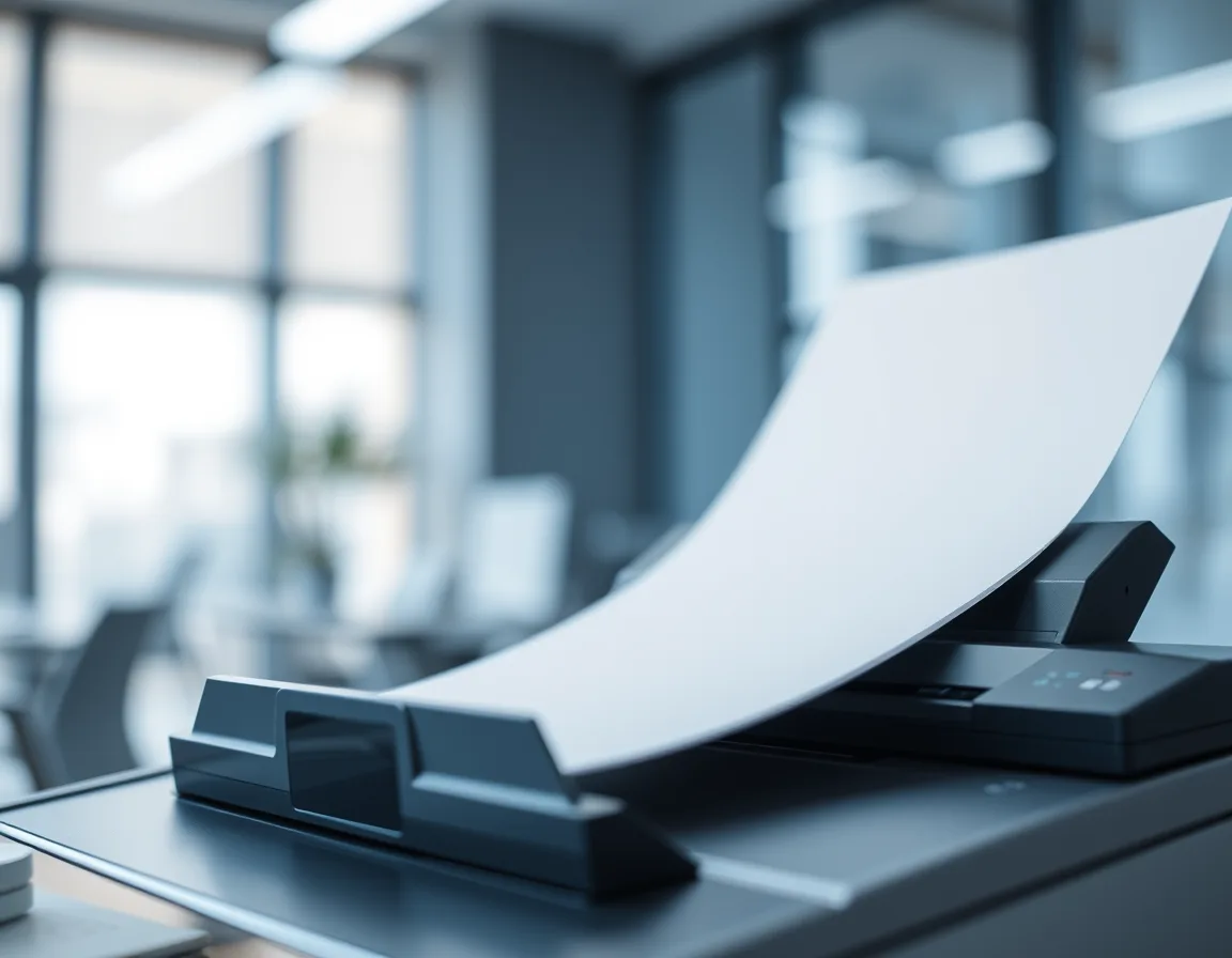 Document scanner feeding pages for extraction with Azure Document Intelligence